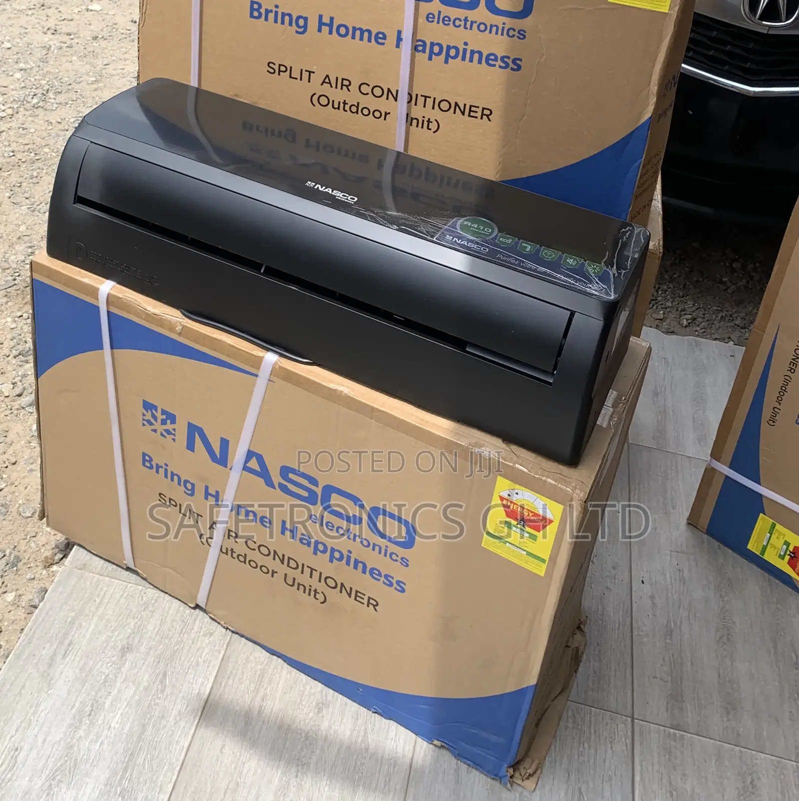Shop Unique Nasco 1.5HP Black Split Air Conditioner