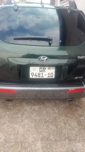 Hyundai Tucson 2010 Green