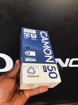 New Tecno Camon 50 Pro 256 GB Black