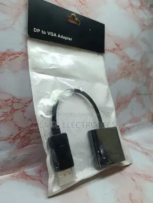 Portable DisplayPort to VGA Adapter Converter