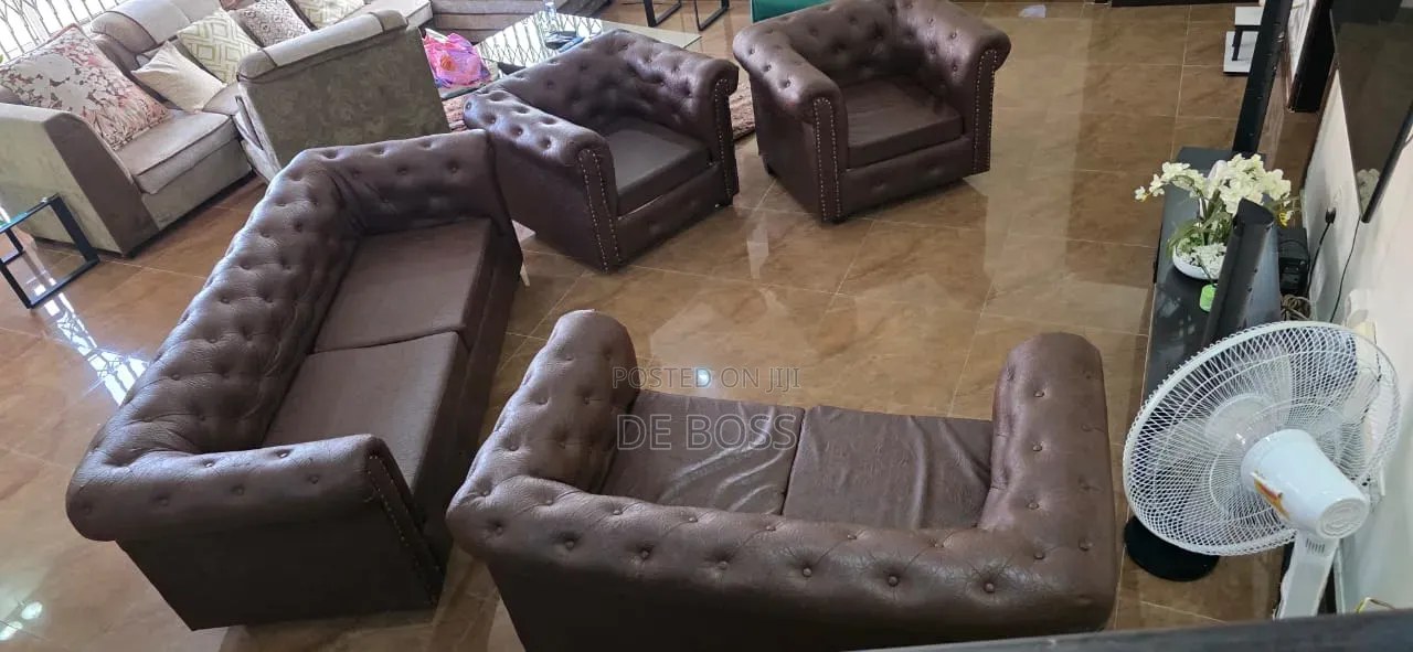 Brown Leather Sofas