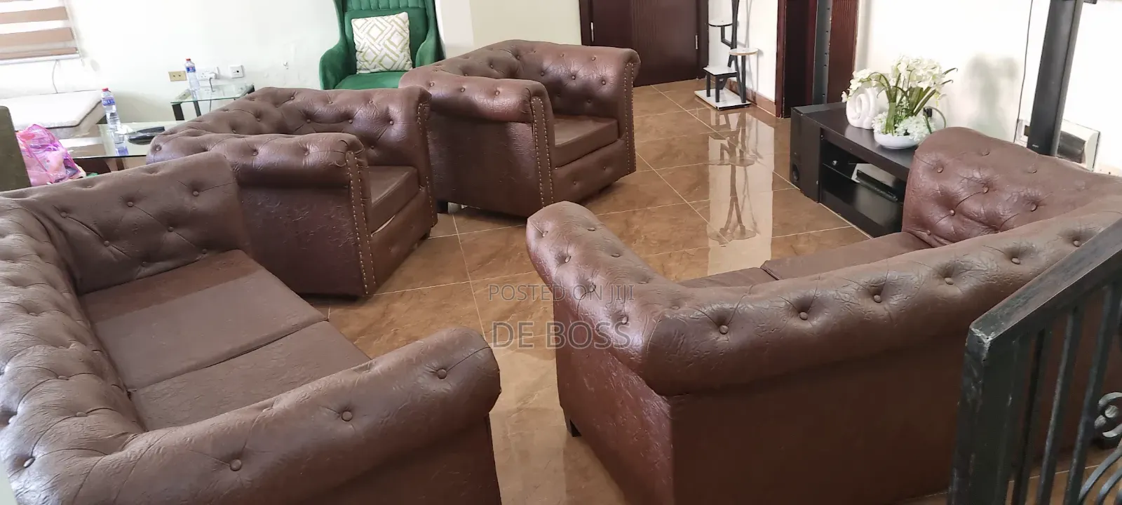 Brown Leather Sofas