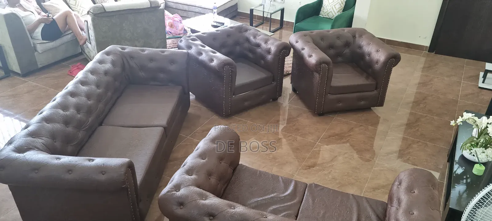 Brown Leather Sofas