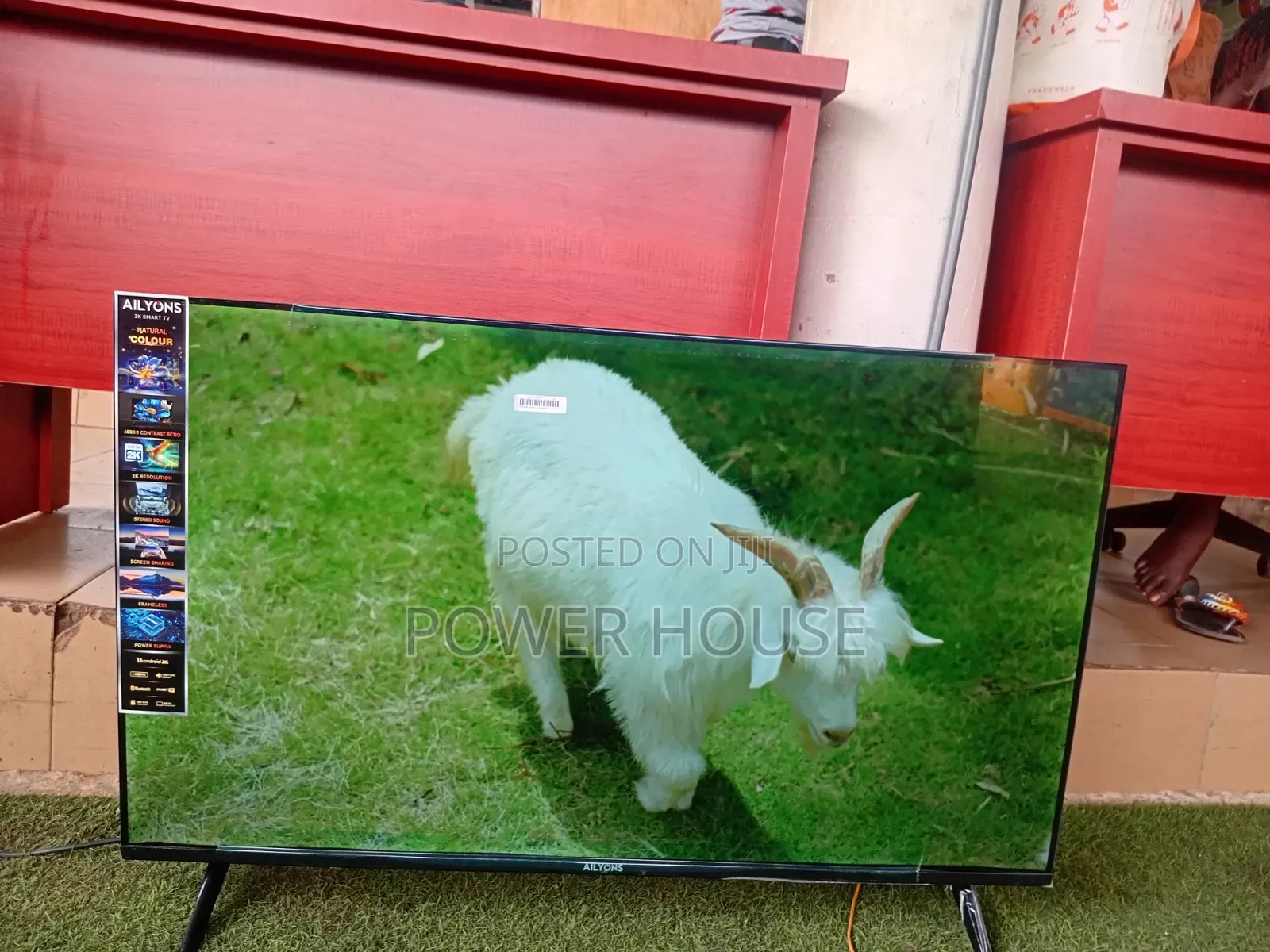 Alison 43 Inch Smart TV – Beautiful Display, Powerful Sound Stylis