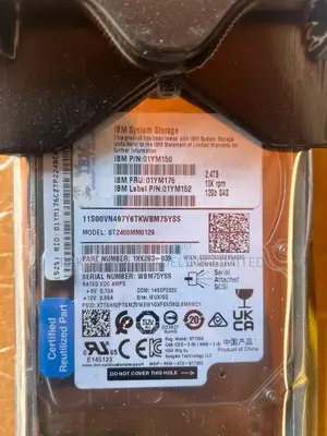 Ibm System Storage 2.4tb Sas 12gb/S Enterprise HDD – St2400mm0129