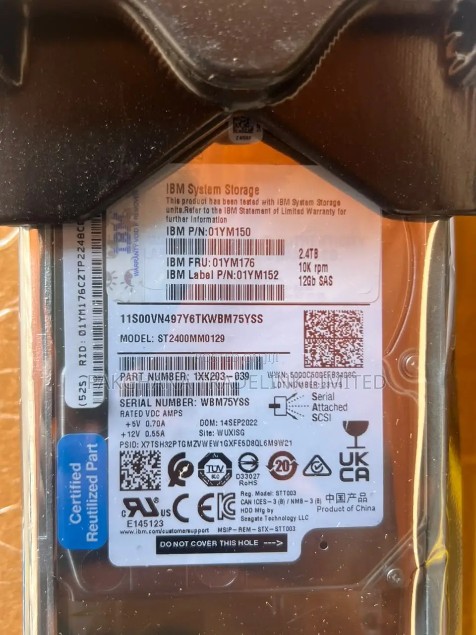 Ibm System Storage 2.4tb Sas 12gb/S Enterprise HDD – St2400mm0129