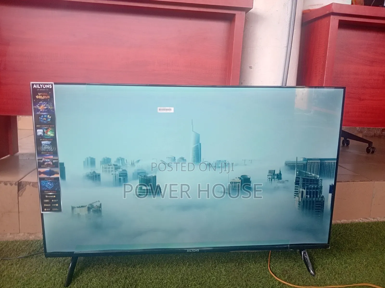 Brand New Alison 43 Inch Smart TV Crystal Clear Picture Wide Display