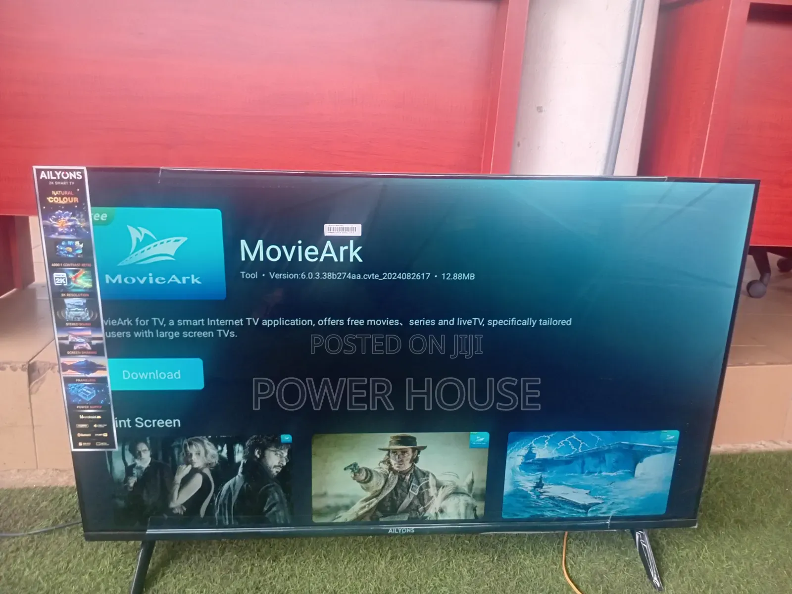 Brand New Alison 43 Inch Smart TV Crystal Clear Picture Wide Display