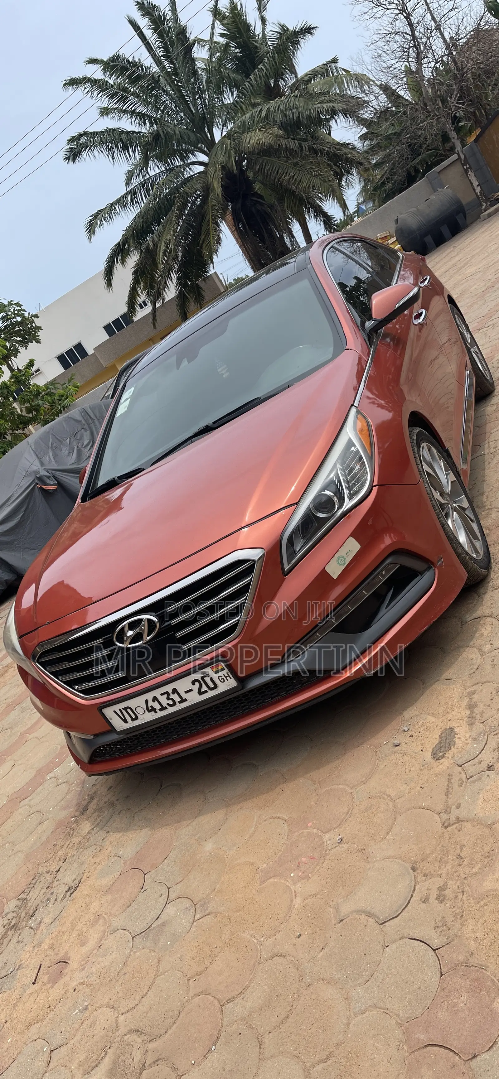 Hyundai Sonata Sport 2.0T Sedan FWD (2.0L 4cyl 6A) 2017 Orange