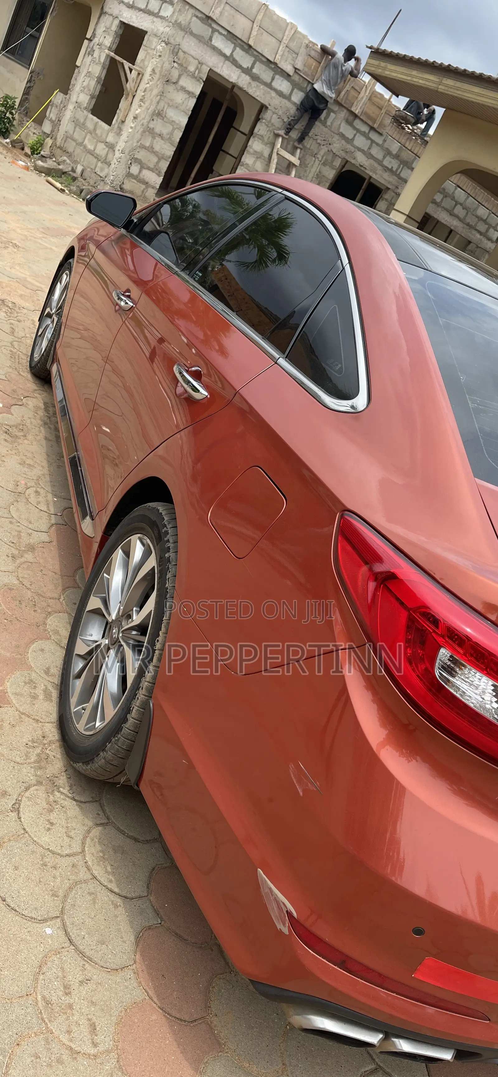 Hyundai Sonata Sport 2.0T Sedan FWD (2.0L 4cyl 6A) 2017 Orange