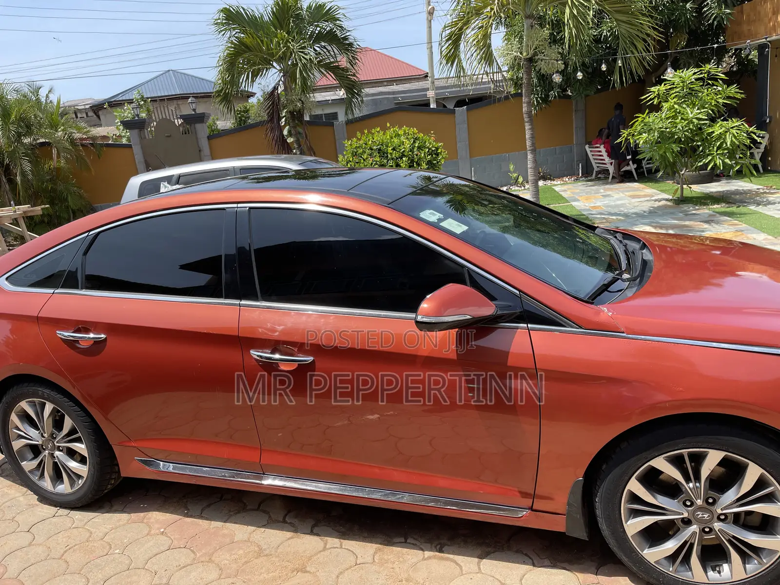 Hyundai Sonata Sport 2.0T Sedan FWD (2.0L 4cyl 6A) 2017 Orange