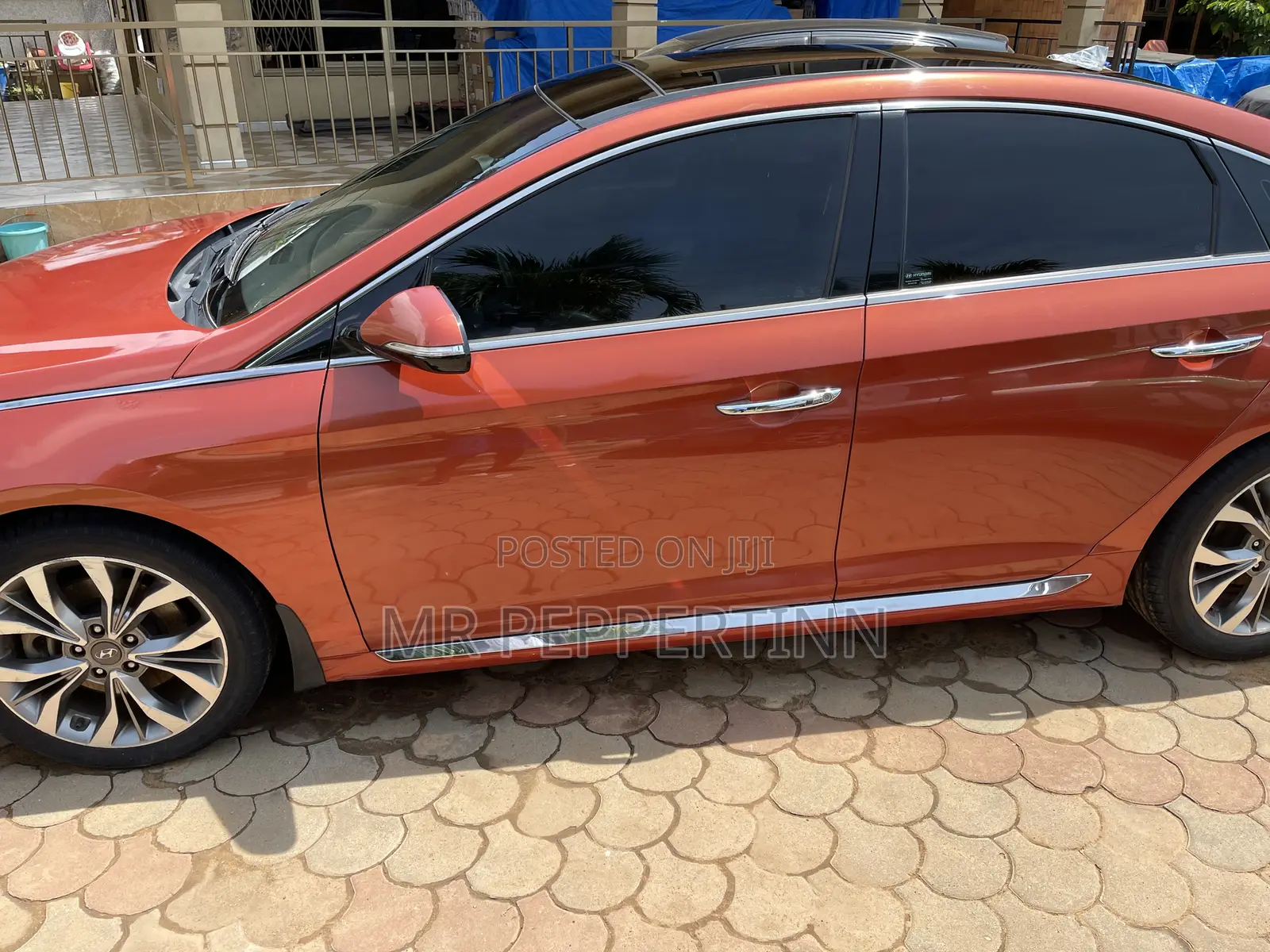 Hyundai Sonata Sport 2.0T Sedan FWD (2.0L 4cyl 6A) 2017 Orange