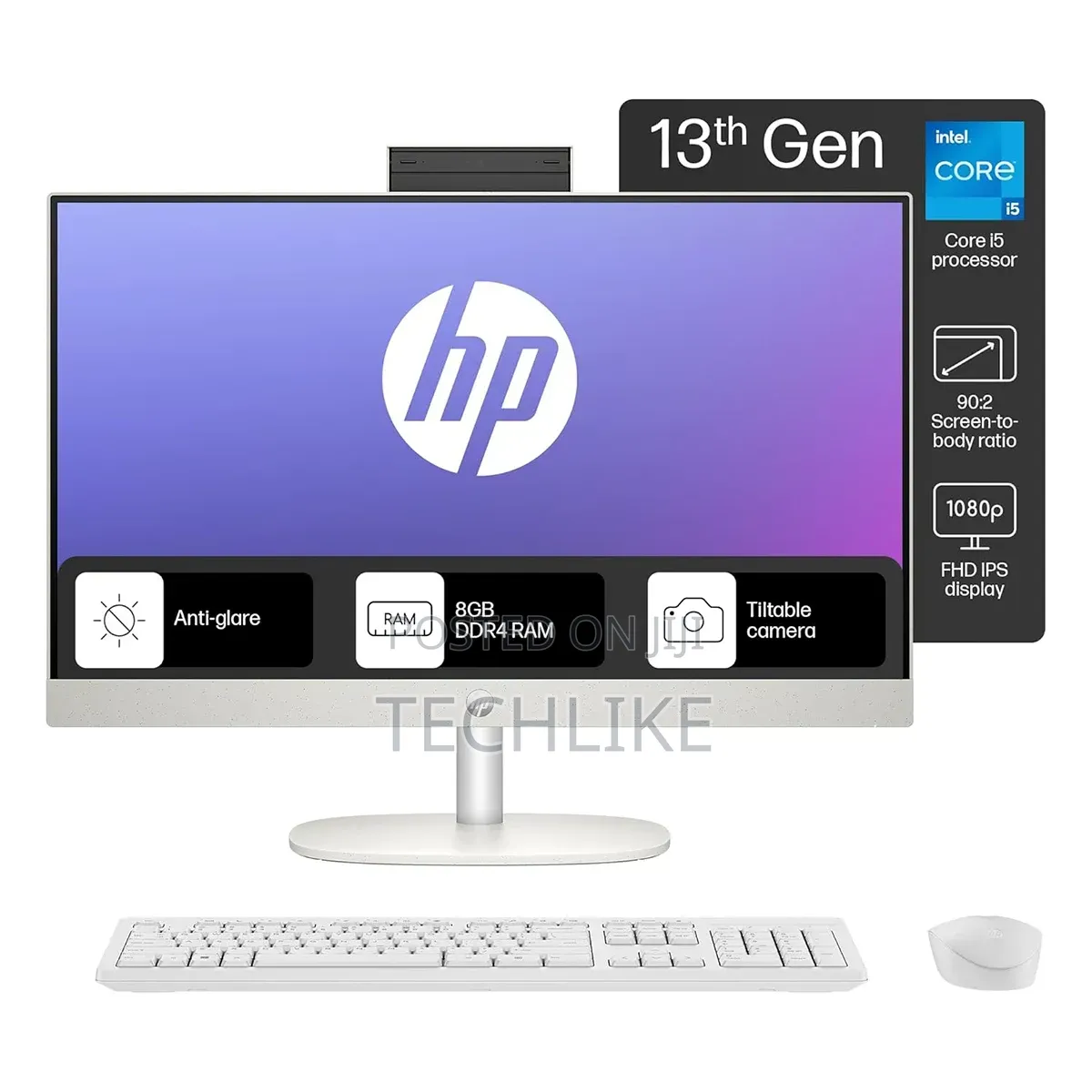 New Desktop Computer HP AiO 24 8GB Intel Core i5 SSD 512GB
