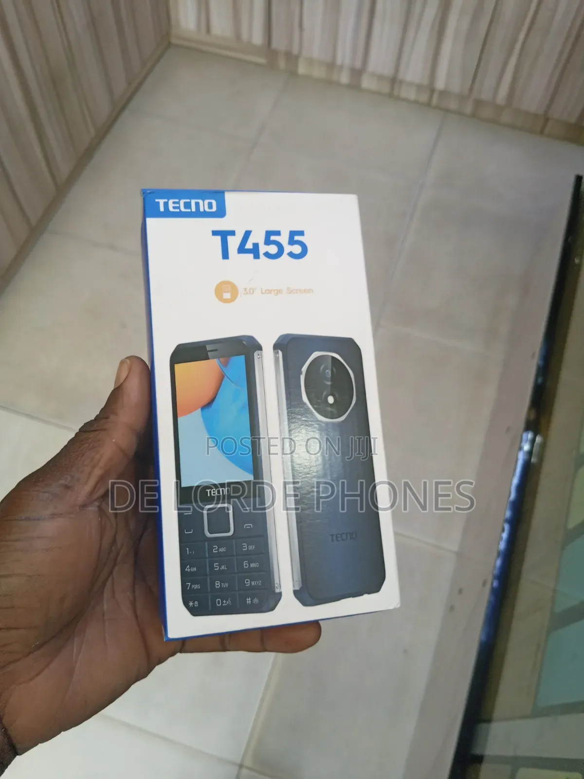 New Tecno T455 Black