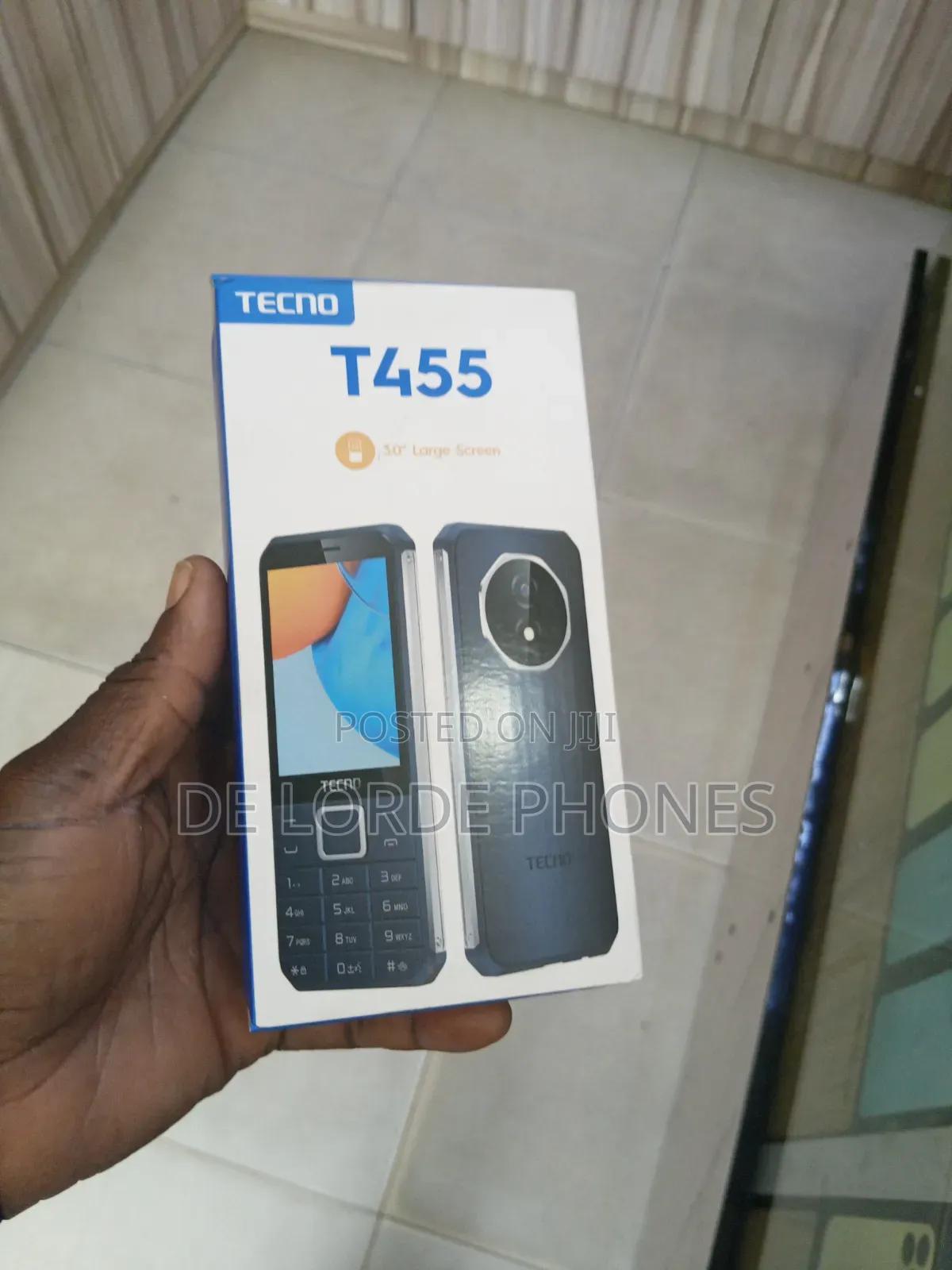 New Tecno T455 Black