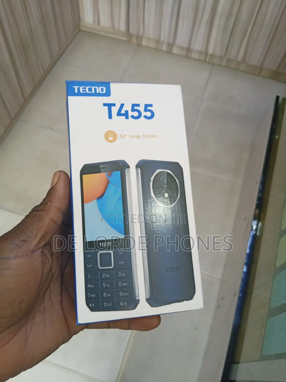New Tecno T455 Black