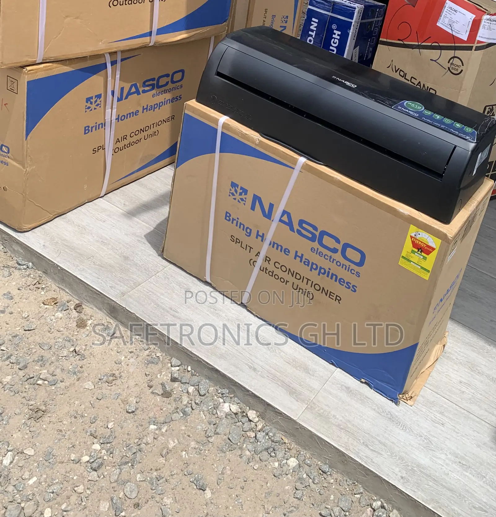 Newly Approved Nasco 1.5HP Black Split Air Conditioner