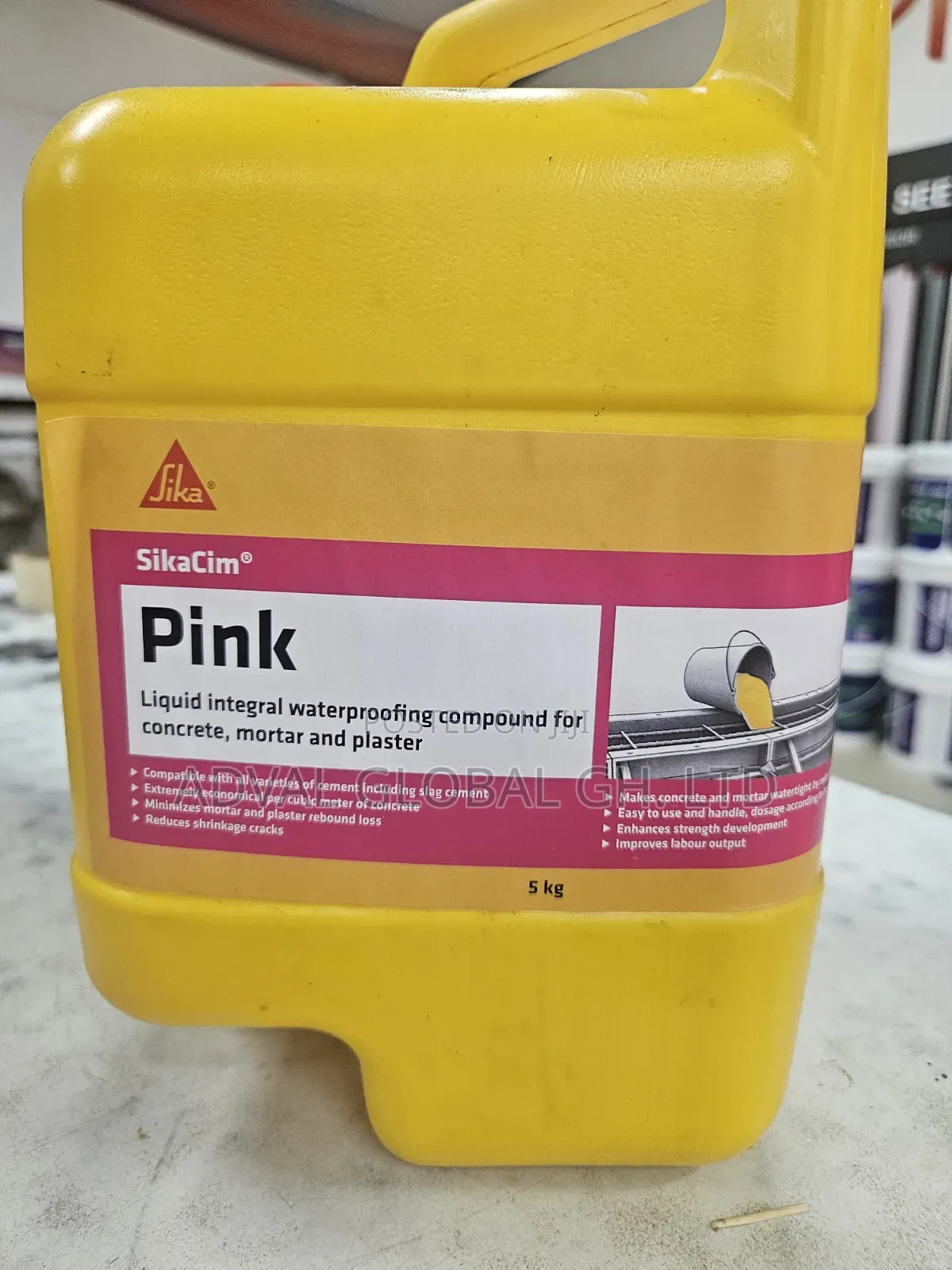 Sikacim Pink Waterproofer