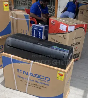 Valuable Sleek Nasco 1.5HP Black Split Air Conditioner