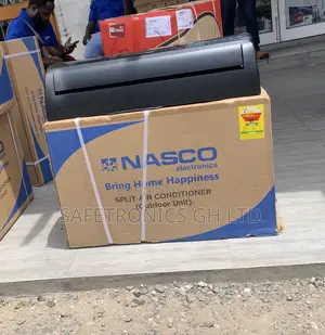 Valuable Sleek Nasco 1.5HP Black Split Air Conditioner