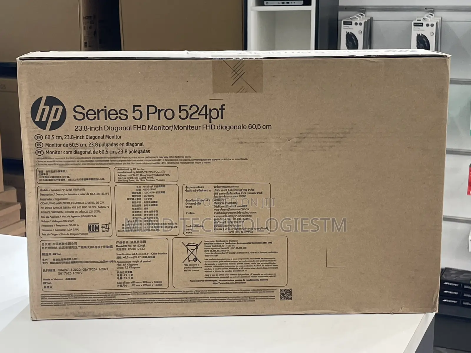HP Series 5 Pro 524pf Full HD LED Monitor