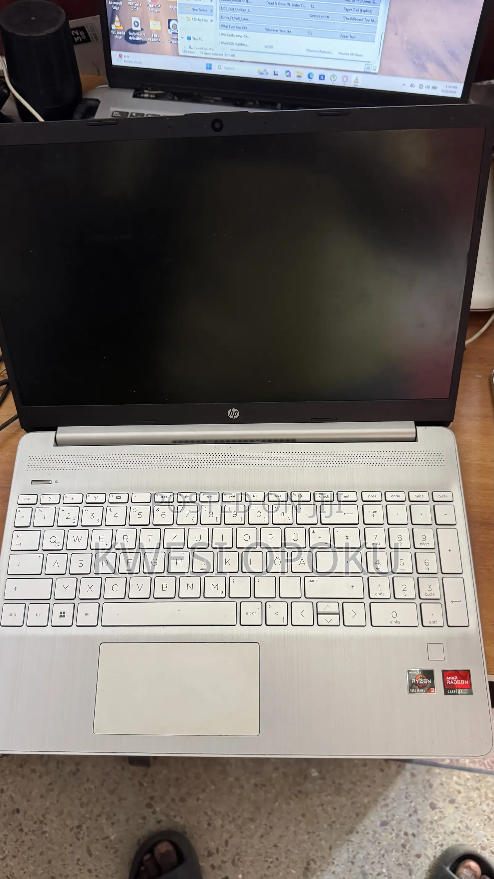 Laptop HP 15s 8GB AMD Ryzen 3 SSD 512GB