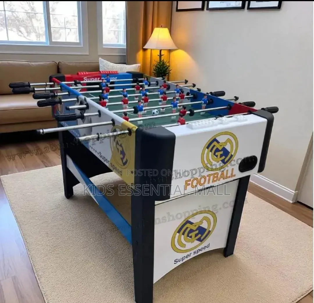 5 Ft Barceloma/Real Madrid Football Table