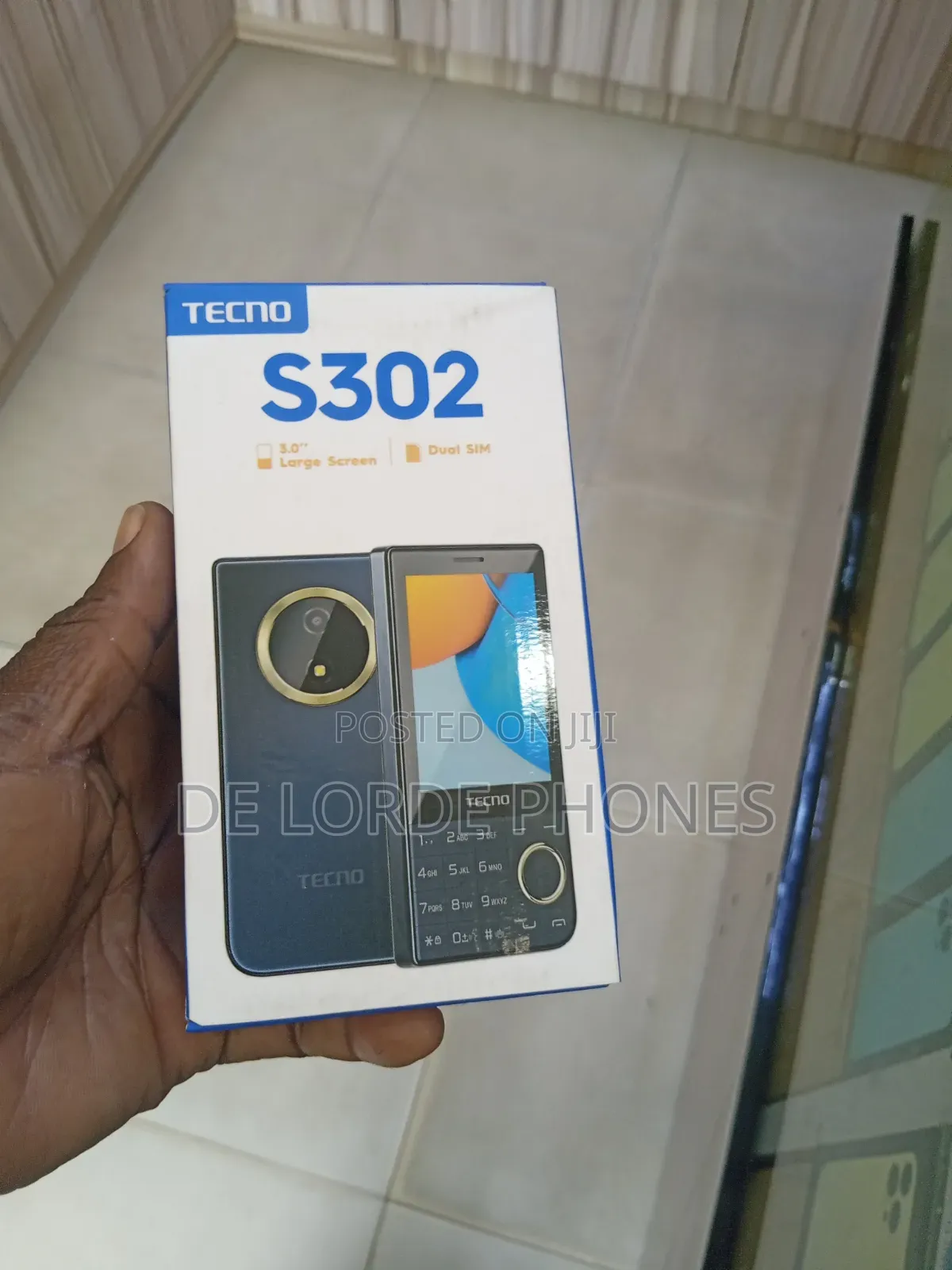 New Tecno S302 Black
