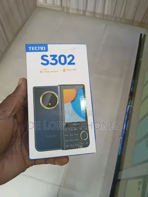 New Tecno S302 Black