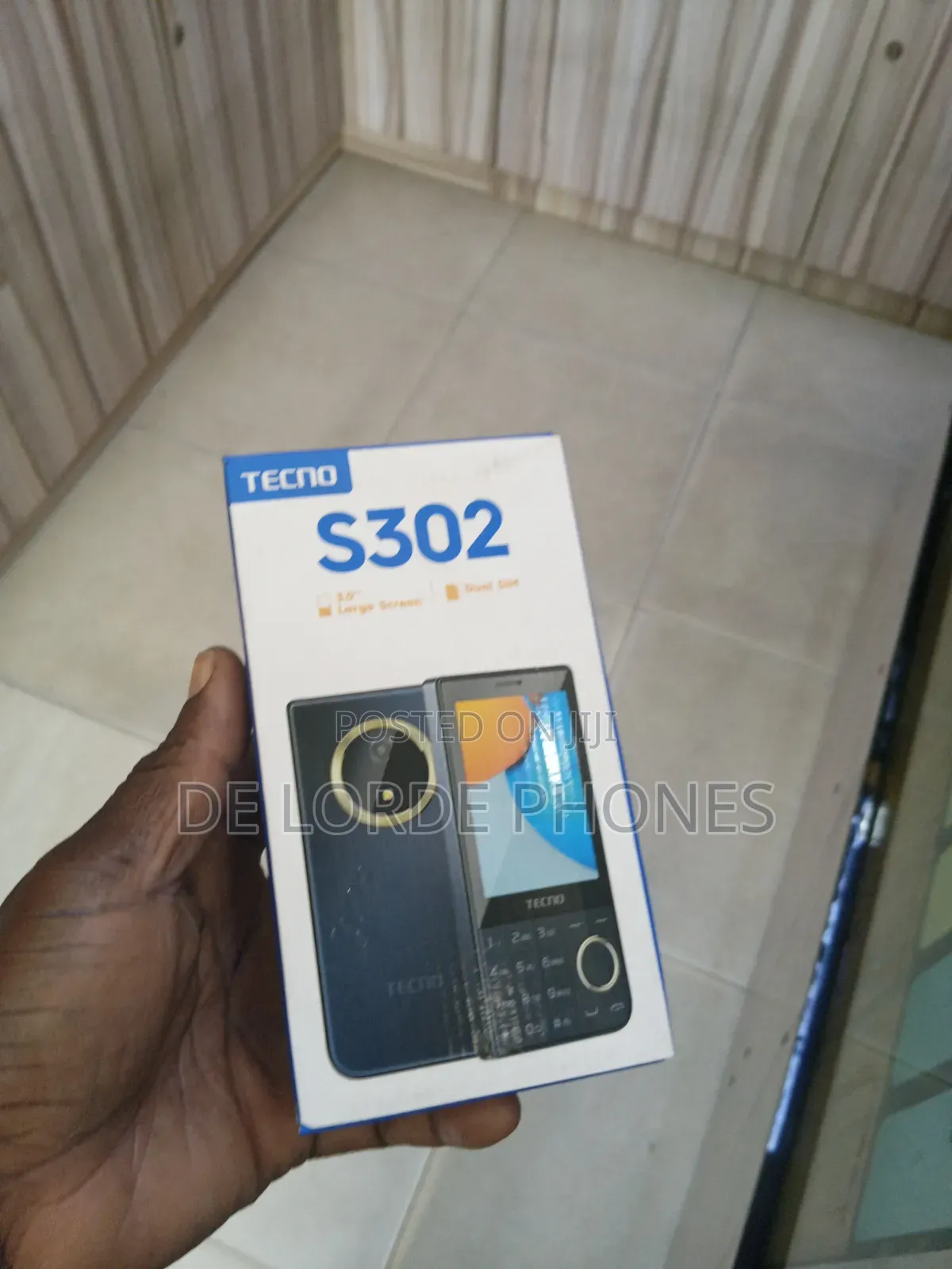 New Tecno S302 Black