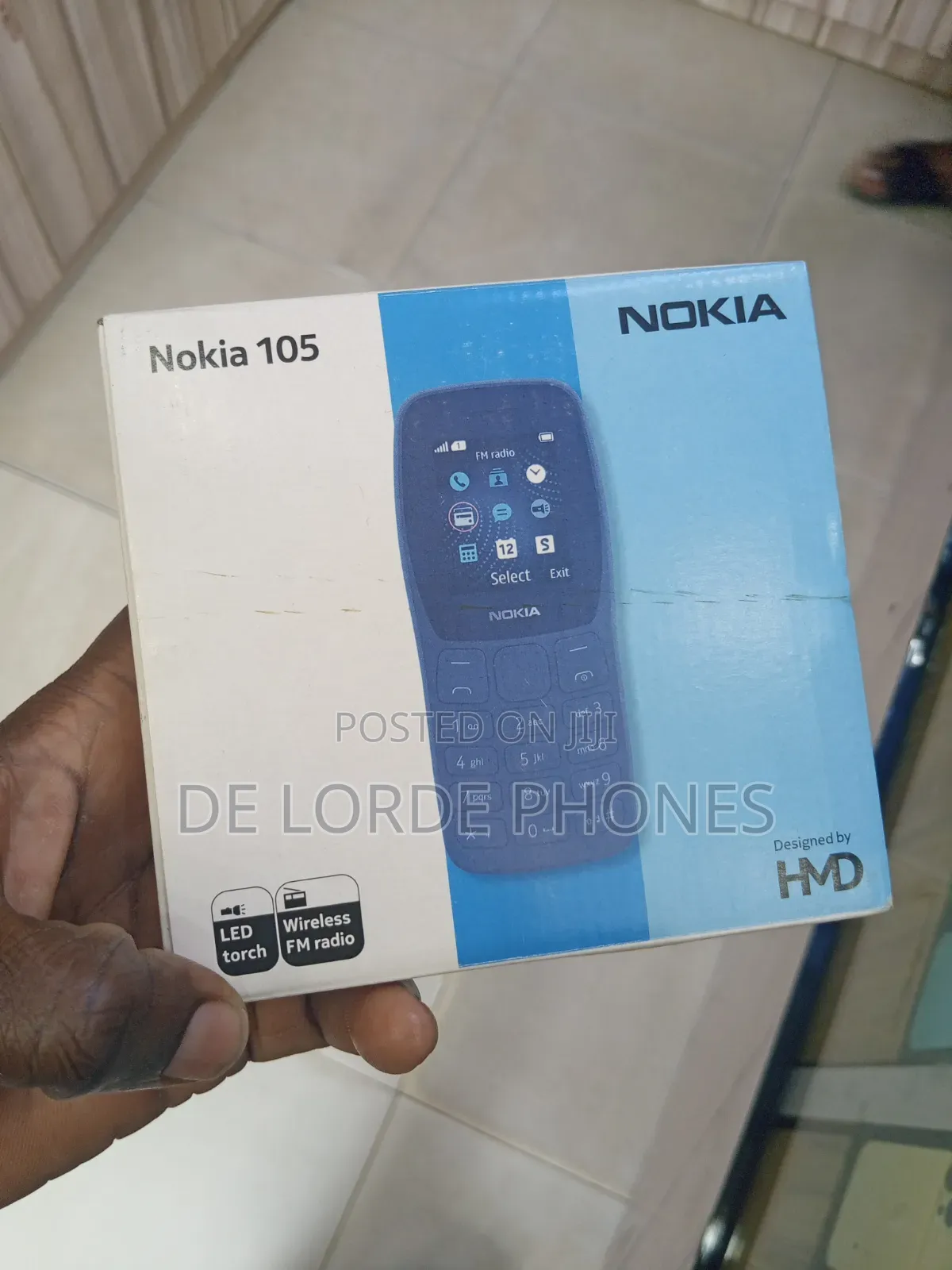 New Nokia 105 Black