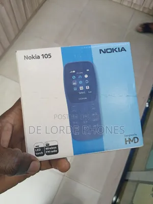 New Nokia 105 Black
