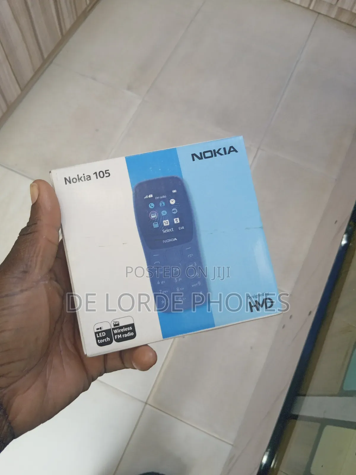 New Nokia 105 Black
