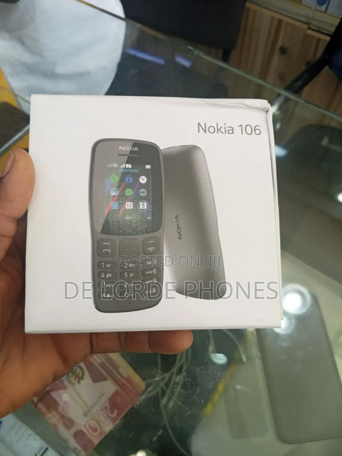 New Nokia 106 Black