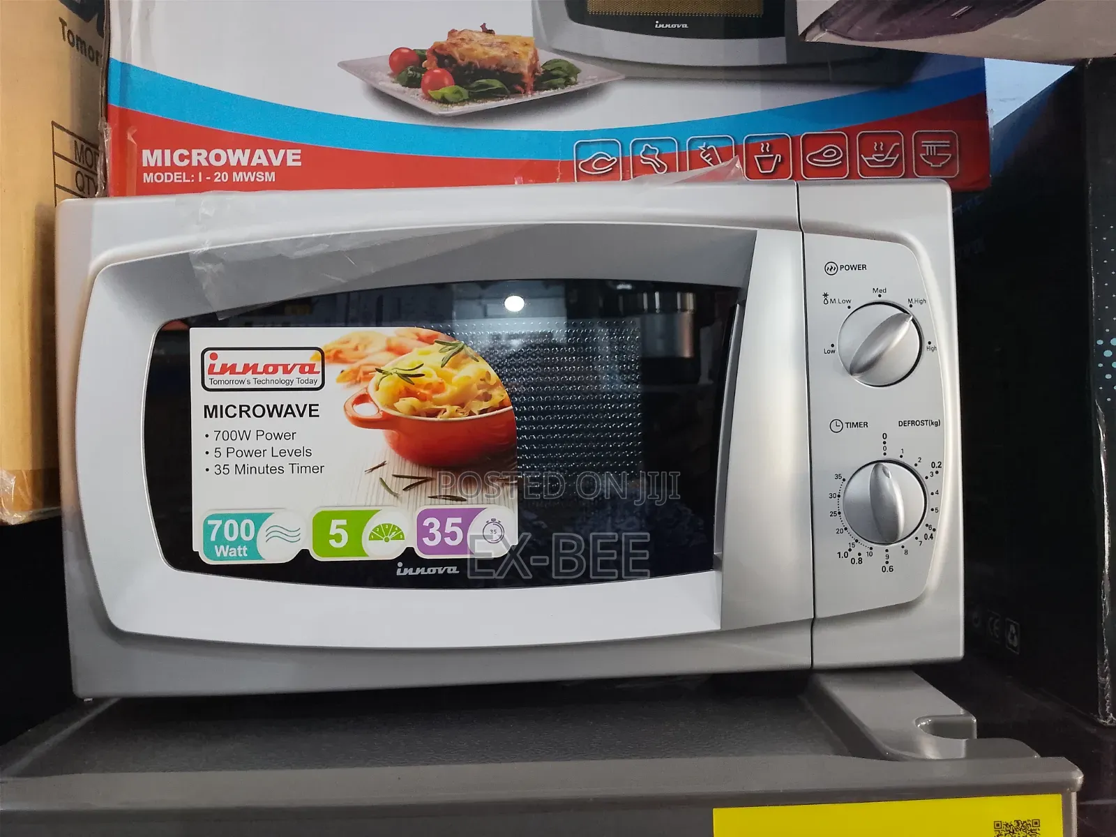 Innova Microwave, 700W Power, 5 Levels Power and 32 Minutes Timer