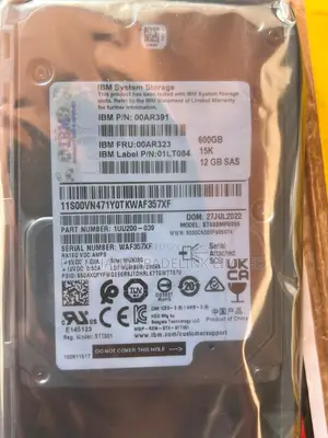 Ibm System Storage 600gb Sas 12gb/S Enterprise HDD – St600mp0006