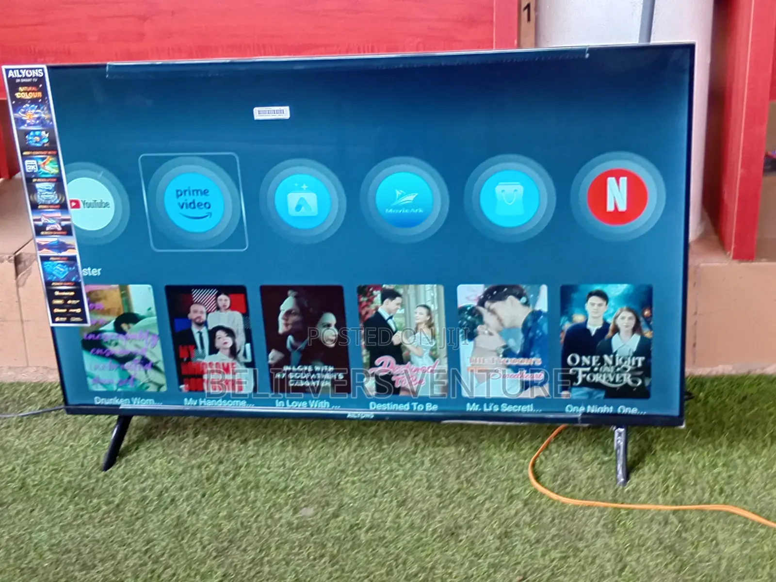 ALLYONS 43-Inch Smart LED Television – Crystal Clear