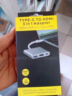 Type-C to HDMI 3-in-1 Adapter