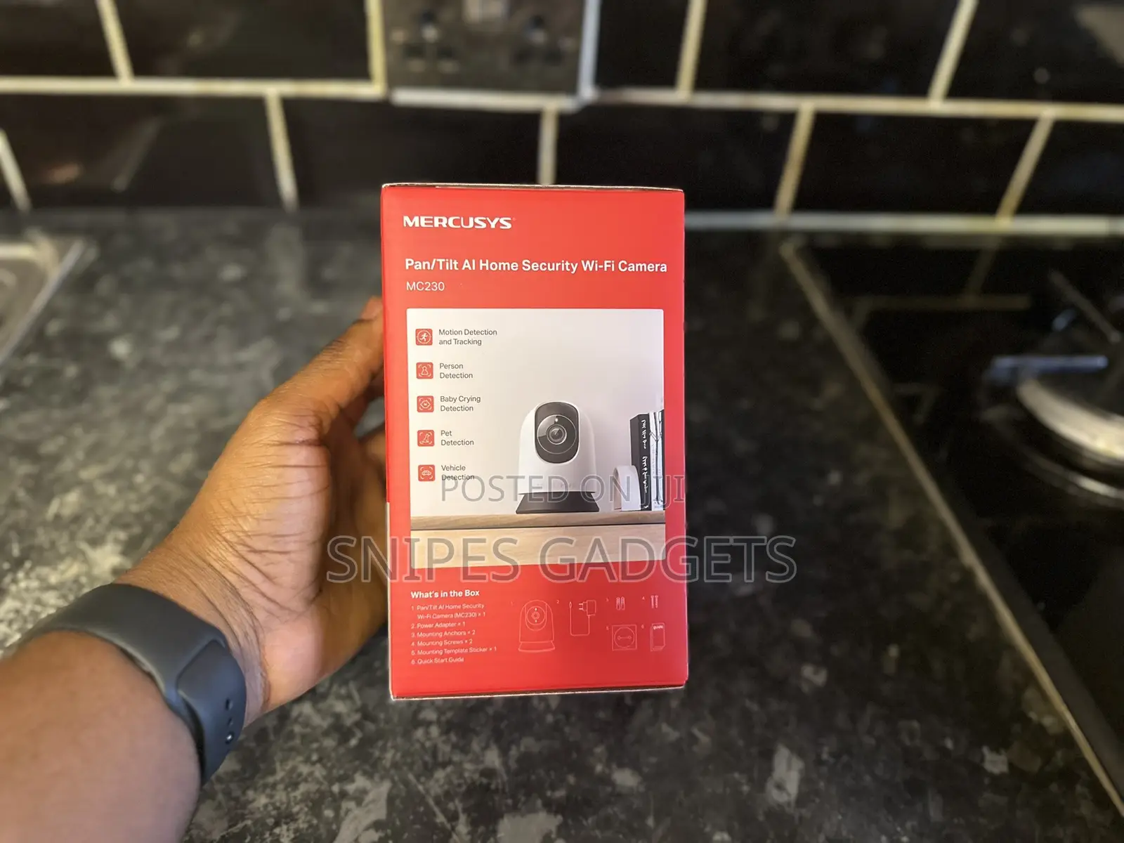 Mercusys Mc230 5MP Indoor 360 AI Camera