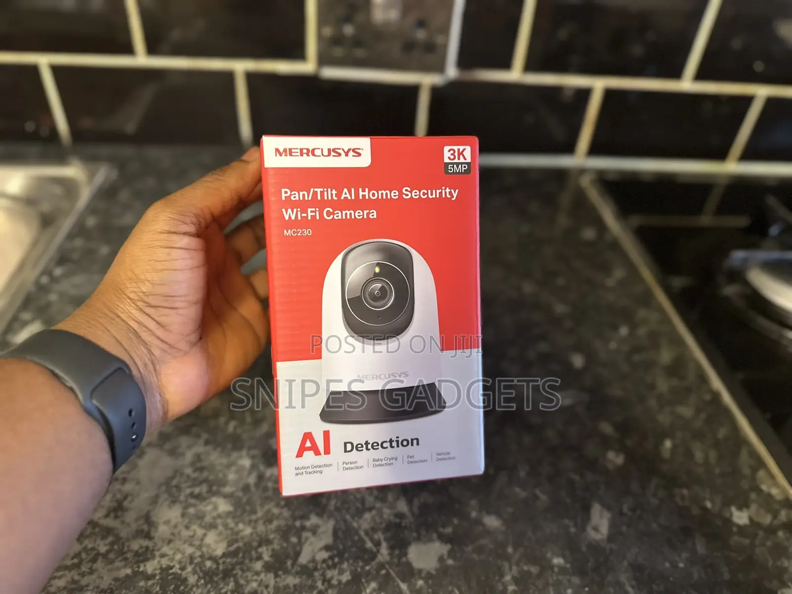 Mercusys Mc230 5MP Indoor 360 AI Camera