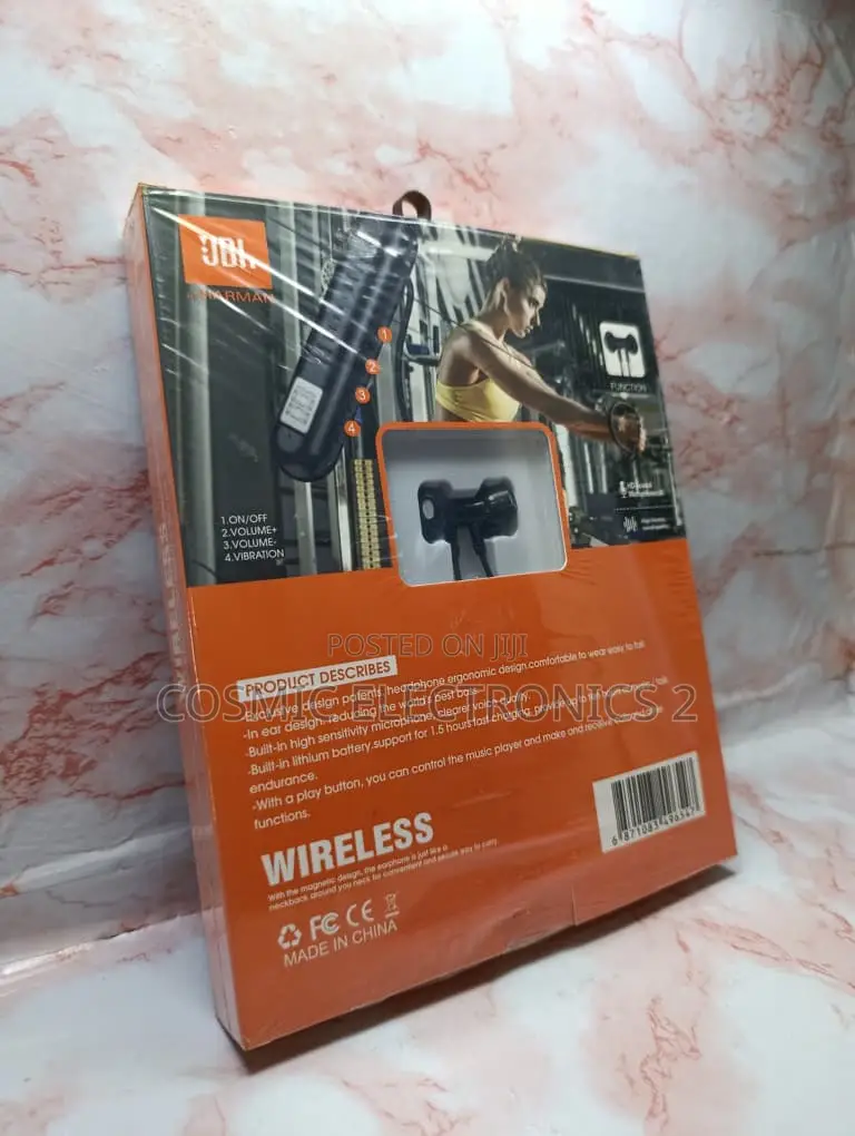 JBL NE0-13 Comfortable Wireless Neckband Earphones