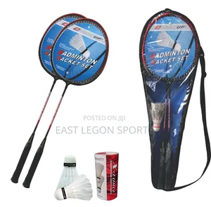 Badminton Racket Set of 2 With Bag N Cup Shuttie