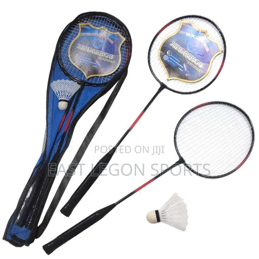 Badminton Racket Set of 2 With Bag N Cup Shuttie
