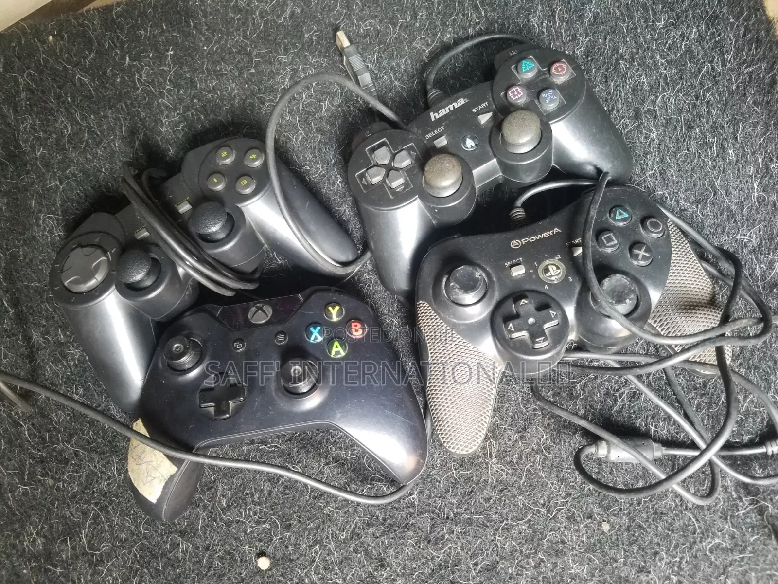 Original Home-Used Second-Hands Woodboard Rubberboard Controllers!