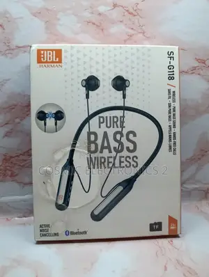 JBL SF-G118 Noise-Cancelling Neckband Earbuds