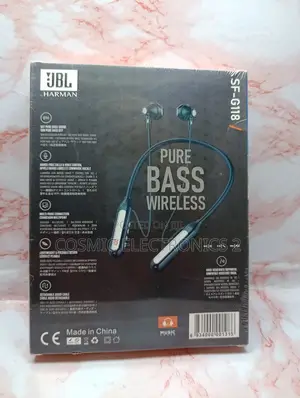 JBL SF-G118 Noise-Cancelling Neckband Earbuds