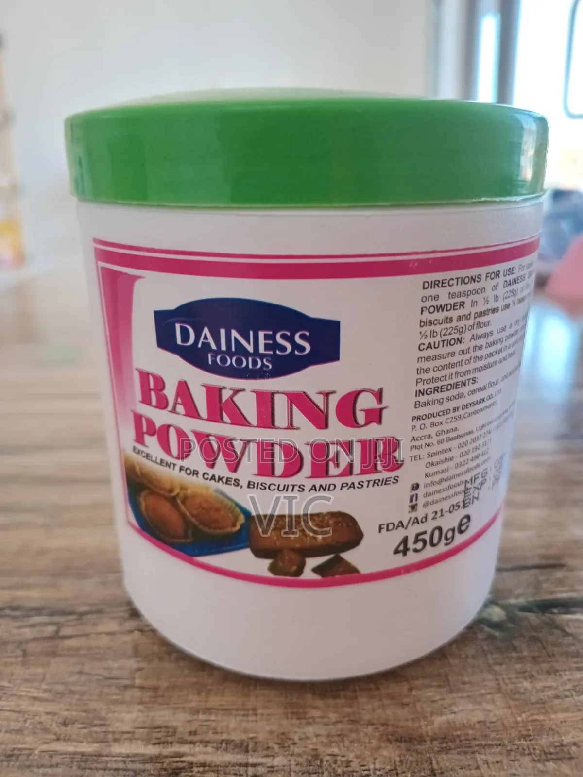 Dainess Baking Powder 450g