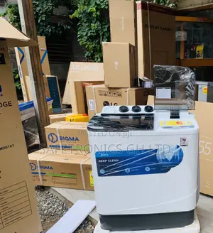Fast Auto Wash Midea 7.0kg Semi Auto Washing Machine MF100W70/W-GH