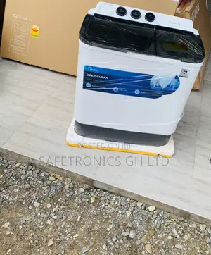 Exclusive Sleek Midea 7.0kg Semi Auto Washing Machine MF100W70/W-GH
