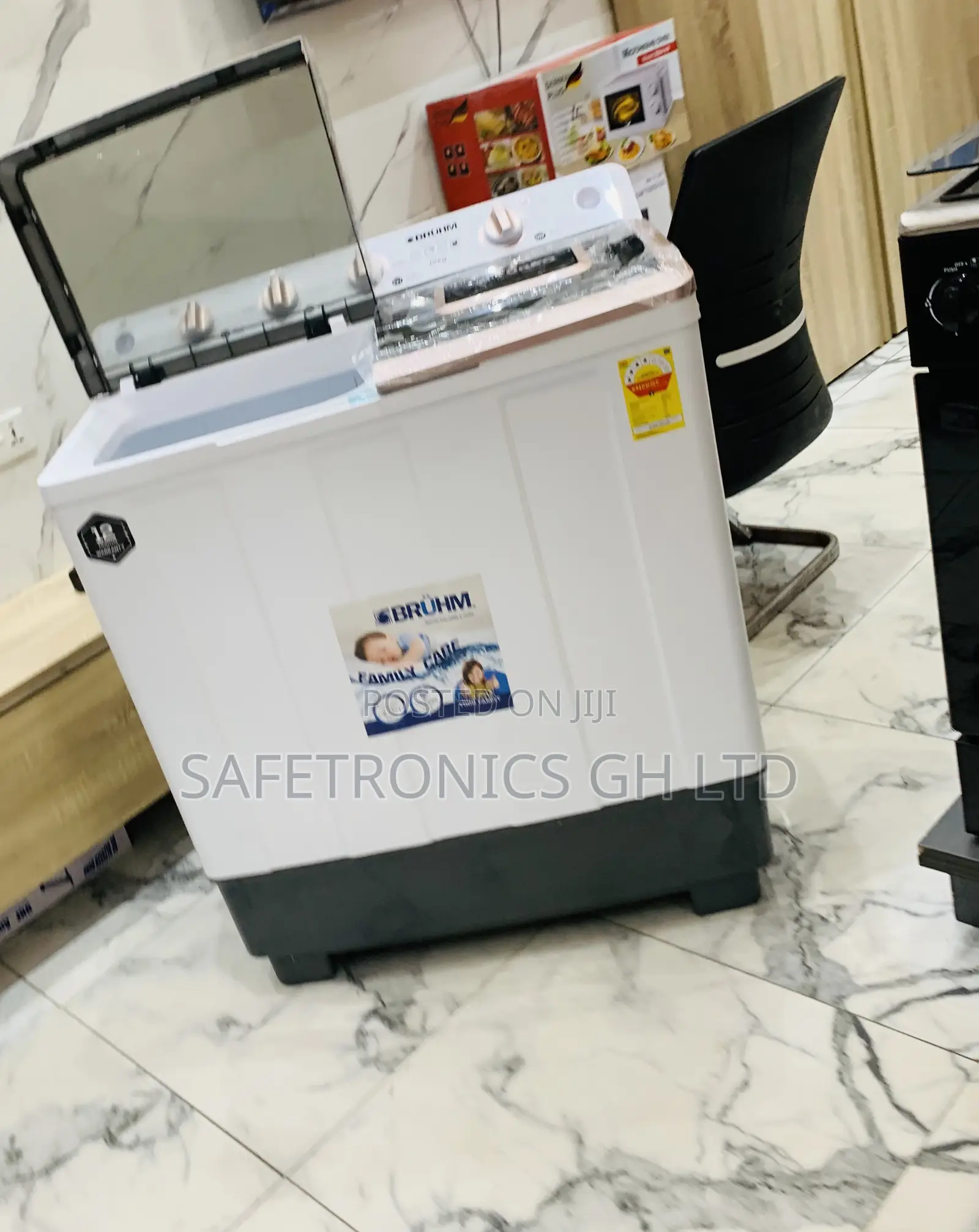 Valuable Bruhm 12kg Twin Tub Semi Automatic BWT-120H